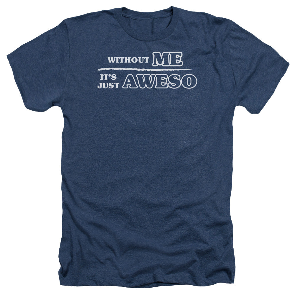 Just Aweso - Adult Heather - Navy