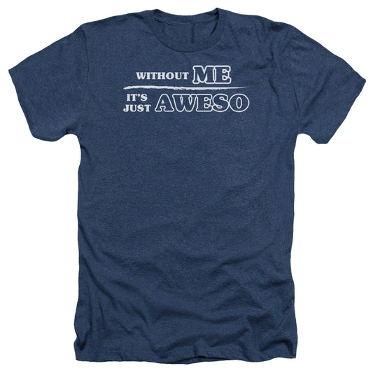 Just Aweso - Adult Heather - Navy
