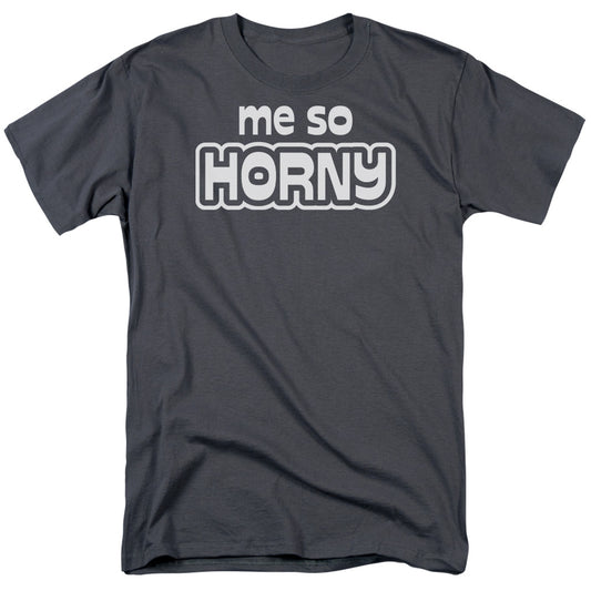 Me So Horney - Short Sleeve Adult 18 - 1 - Charcoal T-shirt