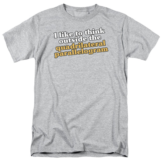 Quadrilaterial - Short Sleeve Adult 18 - 1 - Athletic Heather T-shirt