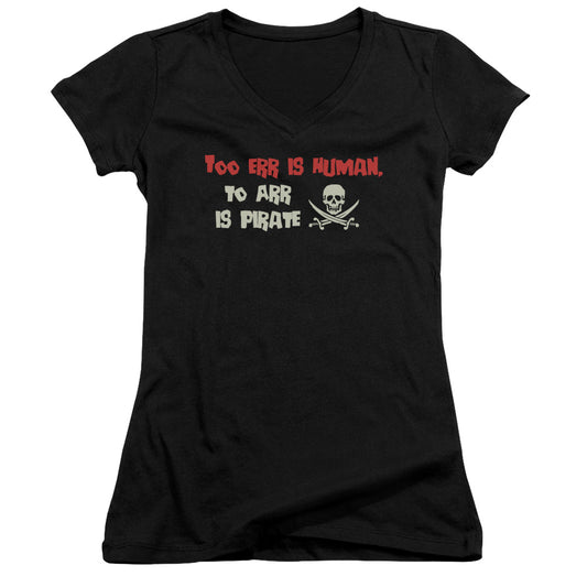 Pirate - Junior V-neck - Black
