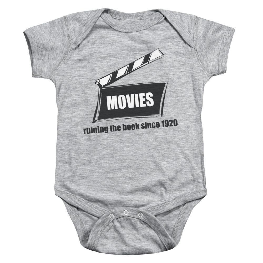 Movies - Infant Snapsuit - Athletic Heather - Sm