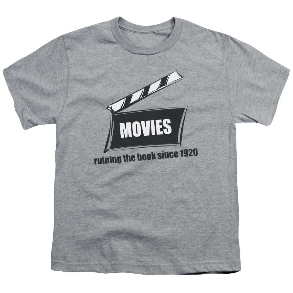Movies - Short Sleeve Youth 18 - 1 - Athletic Heather T-shirt