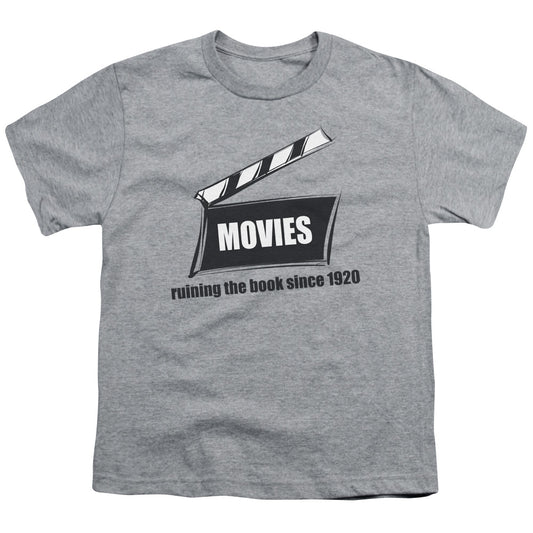 Movies - Short Sleeve Youth 18 - 1 - Athletic Heather T-shirt