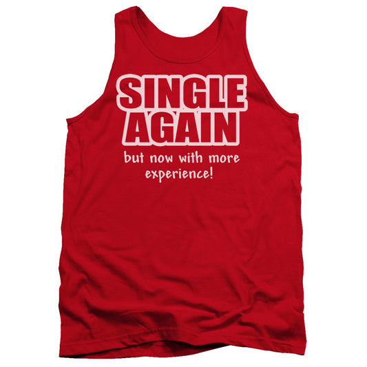 Single Again - Adult Tank - Red