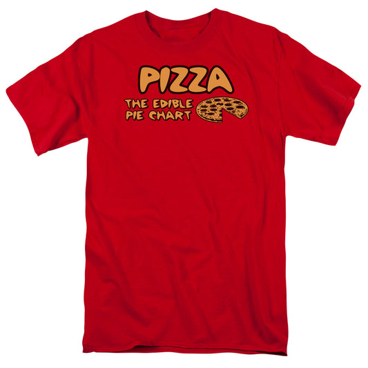 Pizza - Short Sleeve Adult 18 - 1 - Red T-shirt