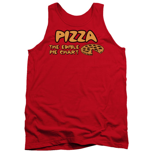 Pizza - Adult Tank - Red