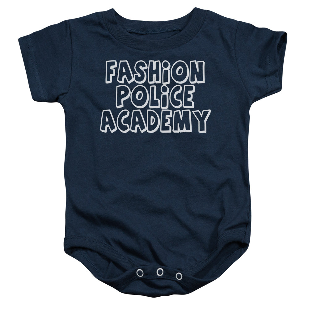 Fashion Police-infant Snapsuit - Navy