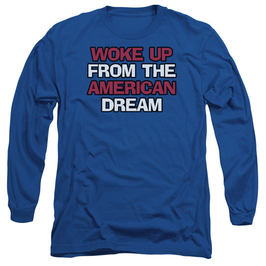 Amreican Dream - Long Sleeve Adult 18 - 1 - Royal Blue T-shirt
