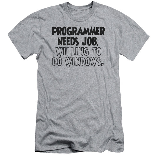 To Do Windows - Short Sleeve Adult 30 - 1 - Athletic Heather T-shirt