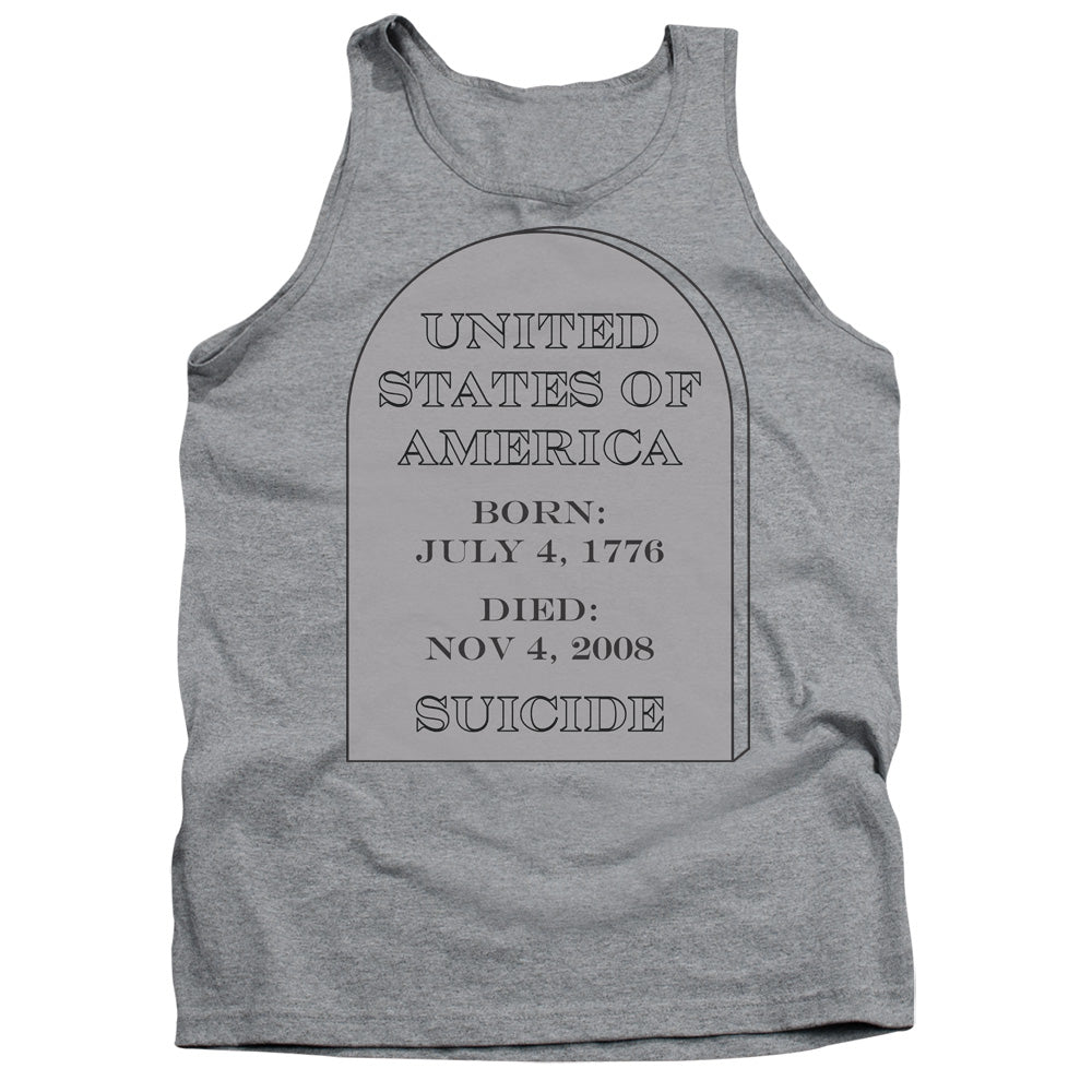 Usa Suicide - Adult Tank - Athletic Heather