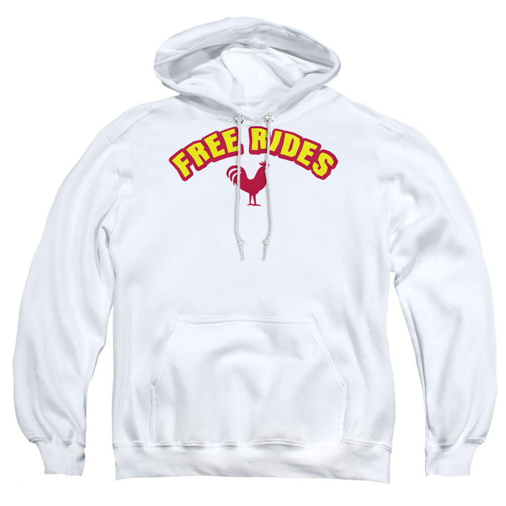 Free Rides - Adult Pull-over Hoodie - White