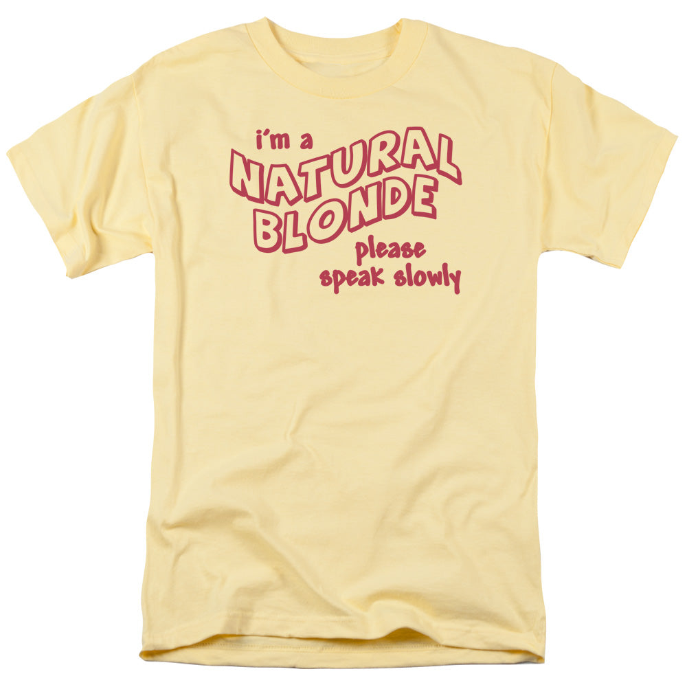 Natural Blonde - Short Sleeve Adult 18 - 1 - Banana T-shirt