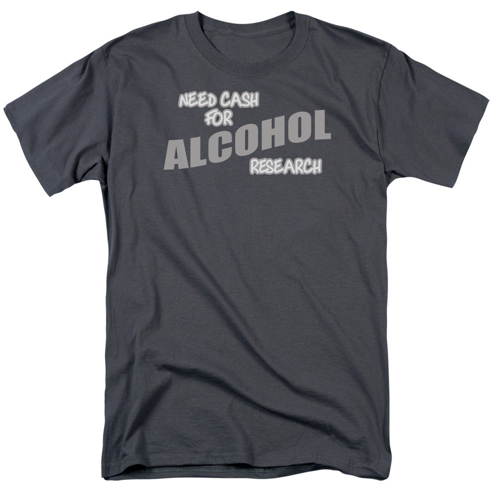 ALCOHOL RESEARCH -   ADULT 18/1 - CHARCOAL T-Shirt