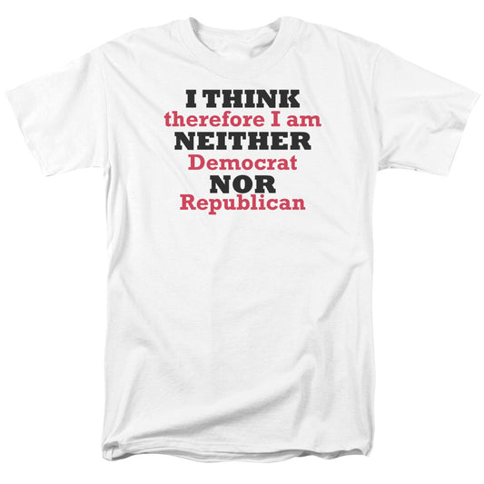 Neither Nor - Short Sleeve Adult 18 - 1 - White T-shirt