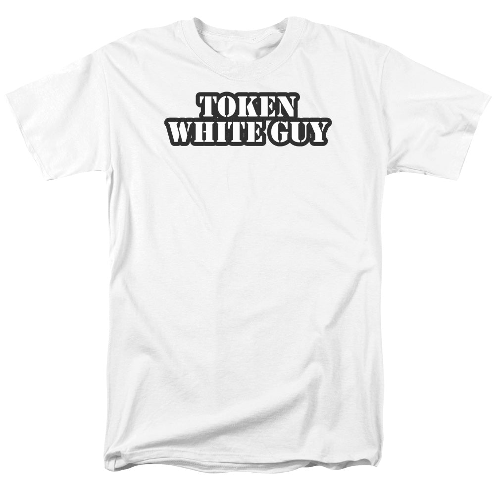 Token White Guy - Short Sleeve Adult 18 - 1 - White T-shirt