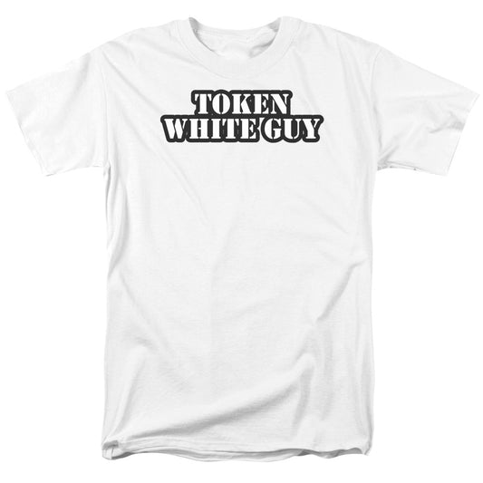 Token White Guy - Short Sleeve Adult 18 - 1 - White T-shirt