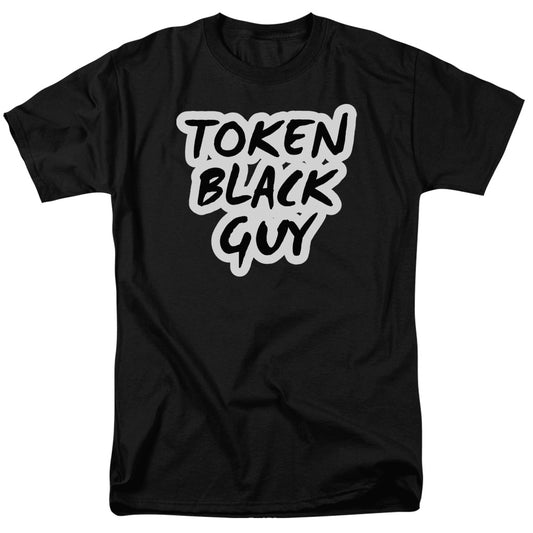 Token Black Guy - Short Sleeve Adult 18 - 1 - Black T-shirt