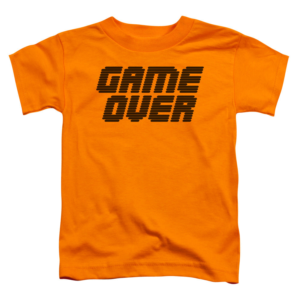 Game Over - Short Sleeve Toddler Tee - Orange T-shirt