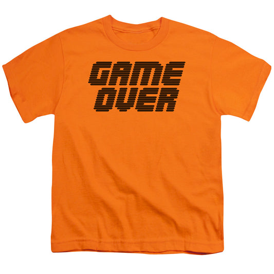 Game Over - Short Sleeve Youth 18 - 1 - Orange T-shirt