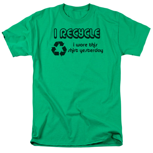 I Recycle - Short Sleeve Adult 18 - 1 - Kelly Green T-shirt