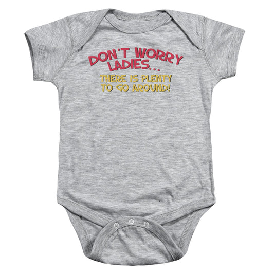 Dont Worry - Infant Snapsuit - Athletic Heather - Sm