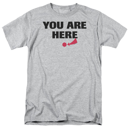 You Are Here - Short Sleeve Adult 18 - 1 - Athletic Heather T-shirt