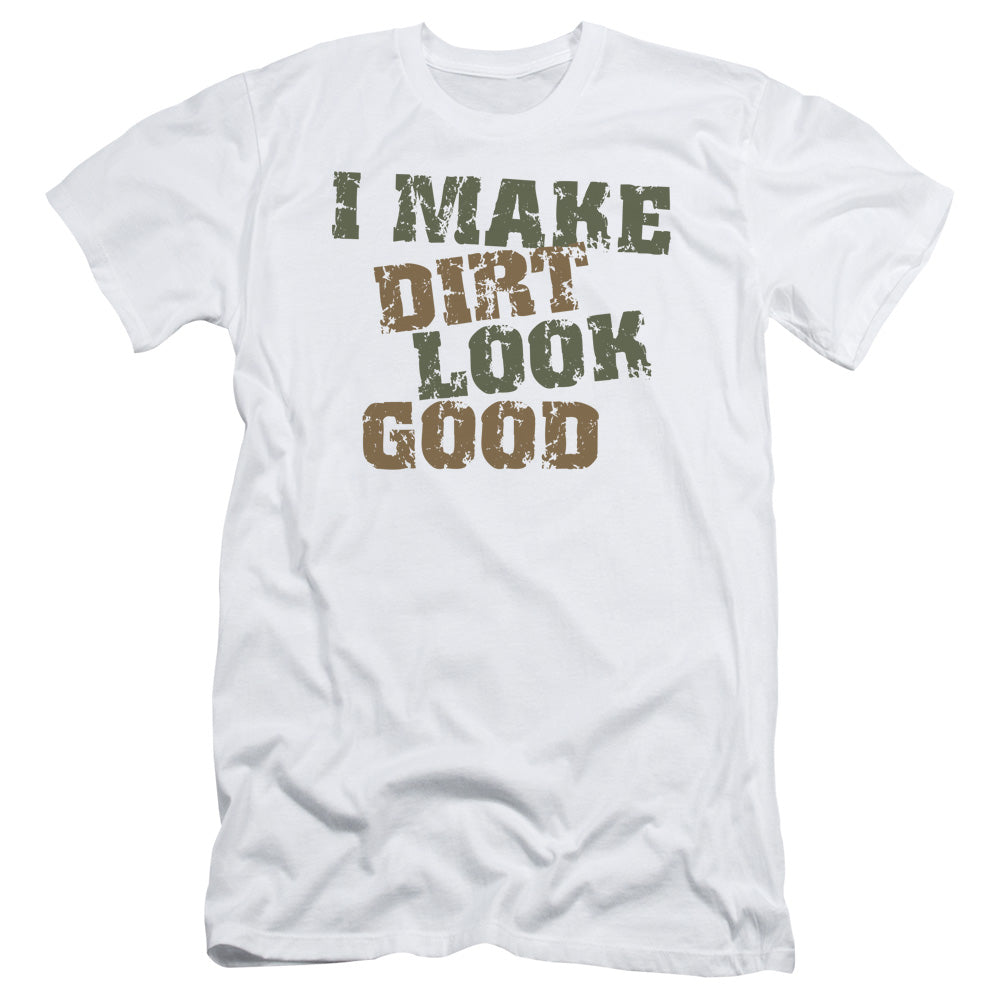 Dirt Look Good - Short Sleeve Adult 30 - 1 - White T-shirt