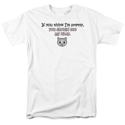 See My Kitty - Short Sleeve Adult 18 - 1 - White T-shirt