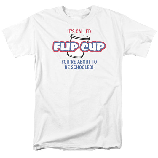 Flip Cup - Short Sleeve Adult 18 - 1 - White T-shirt