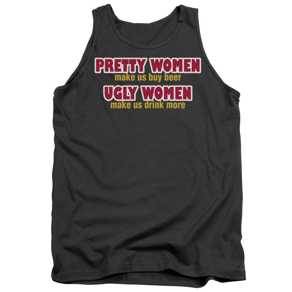 Pretty Women - Adult Tank - Charcoal