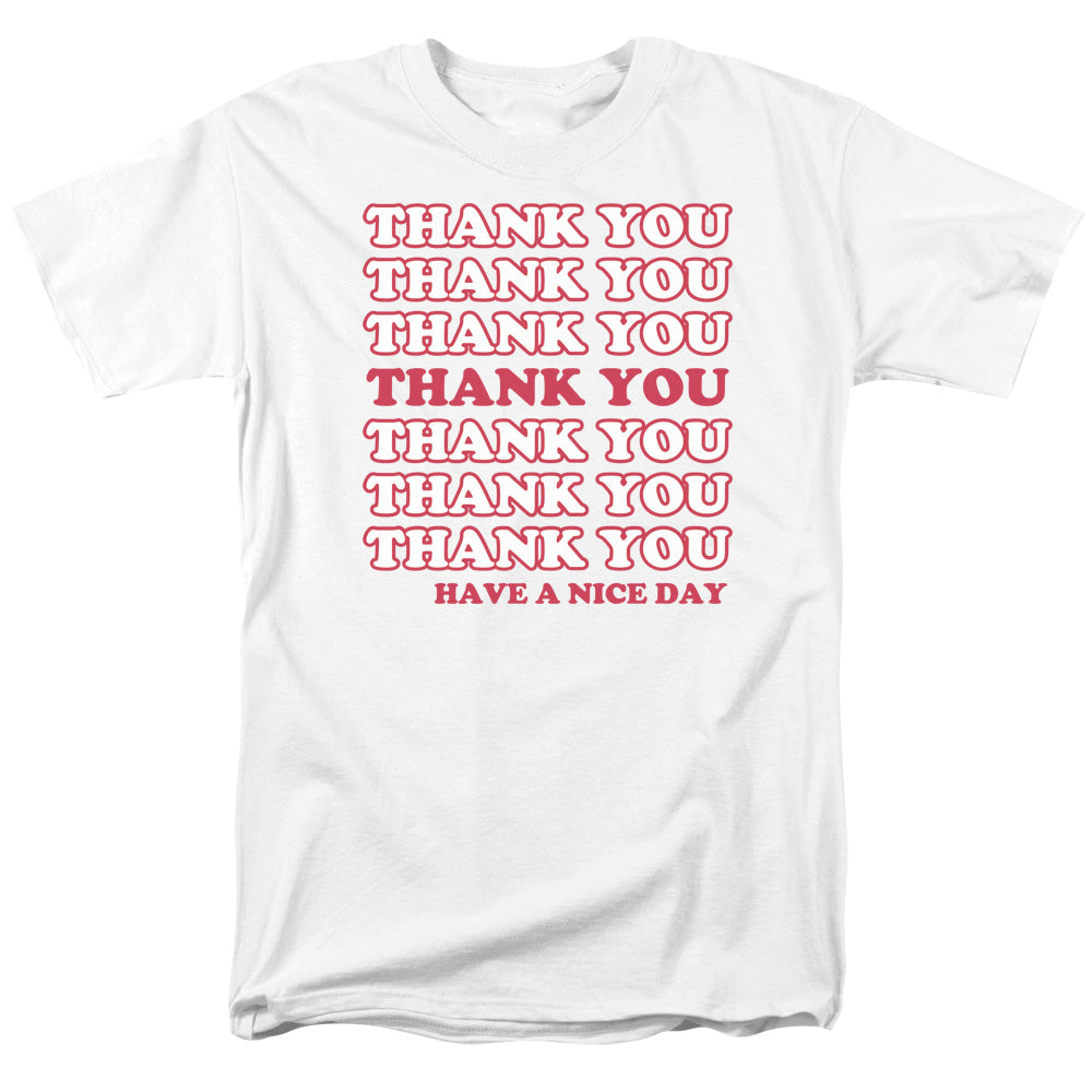Thank You - Short Sleeve Adult 18 - 1 - White T-shirt