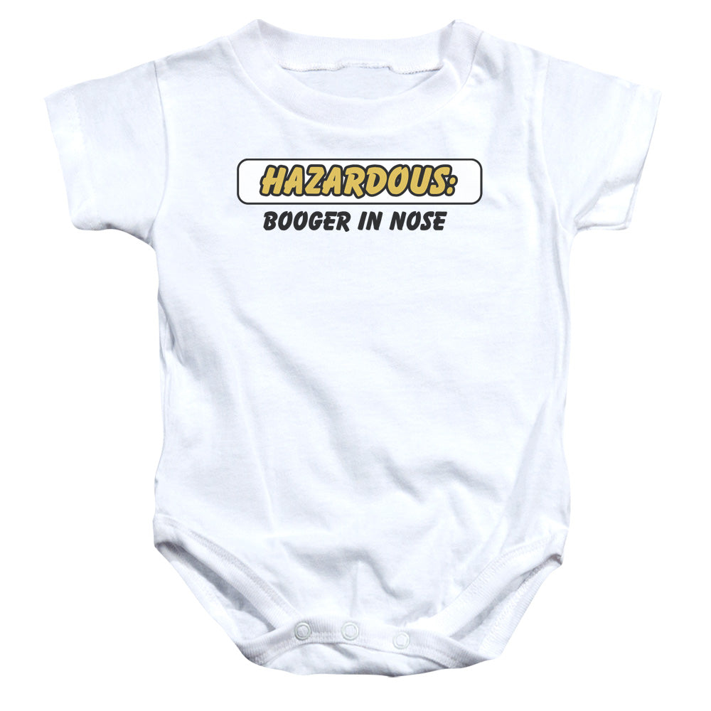 Hazardous - Infant Snapsuit - White - Sm