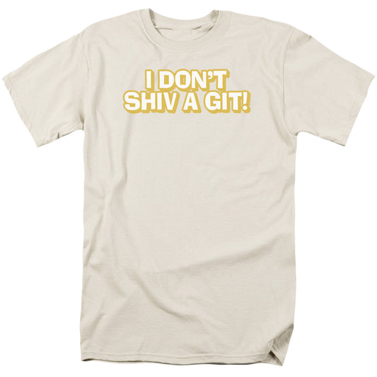 Dont Shiv A Get - Short Sleeve Adult 18 - 1 - Cream T-shirt