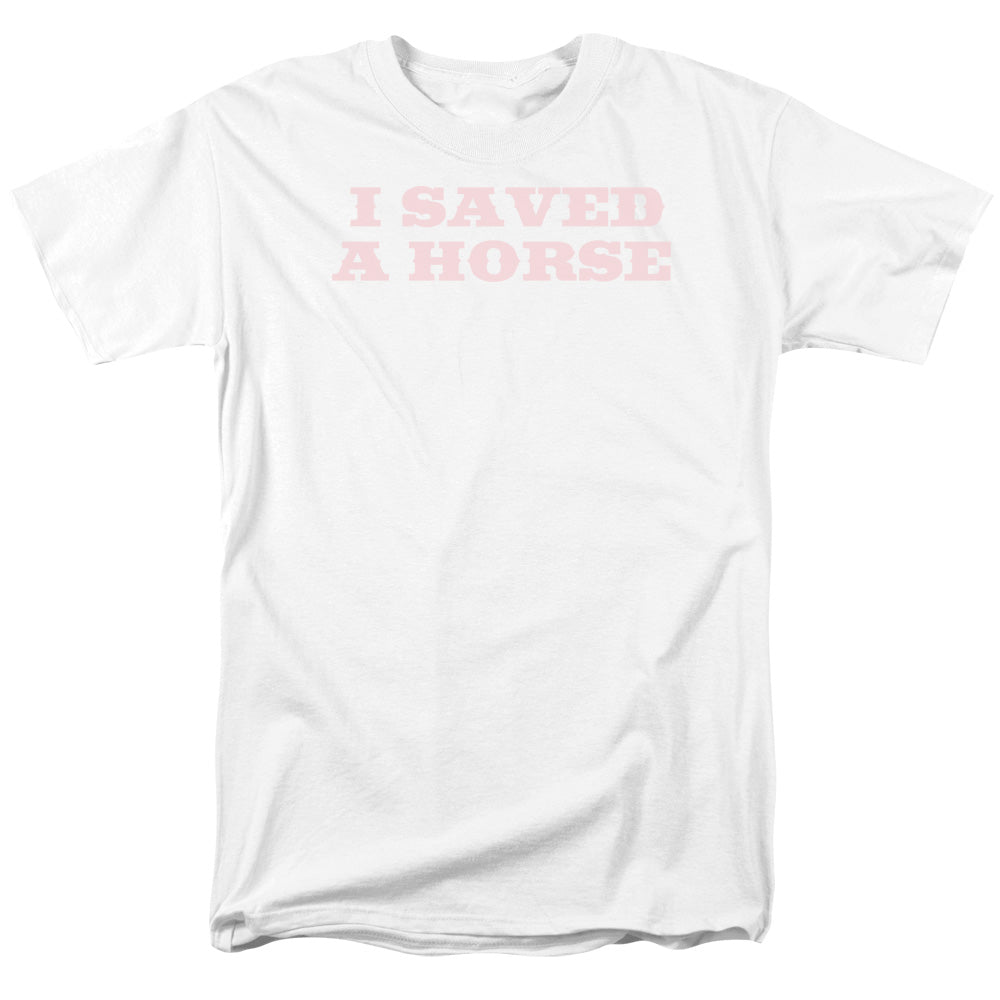 Saved A Horse - Short Sleeve Adult 18 - 1 - White T-shirt