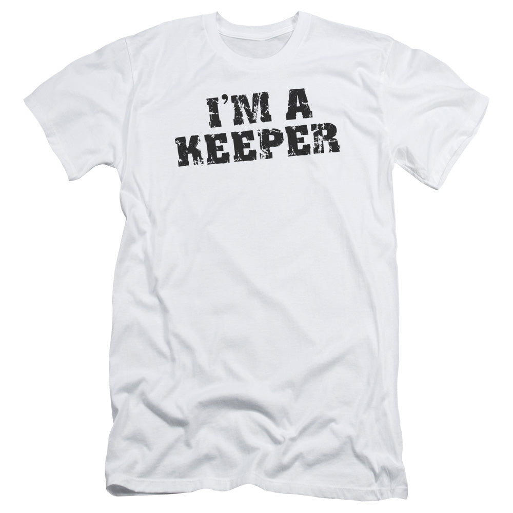 Im A Keeper - Short Sleeve Adult 30 - 1 - White T-shirt