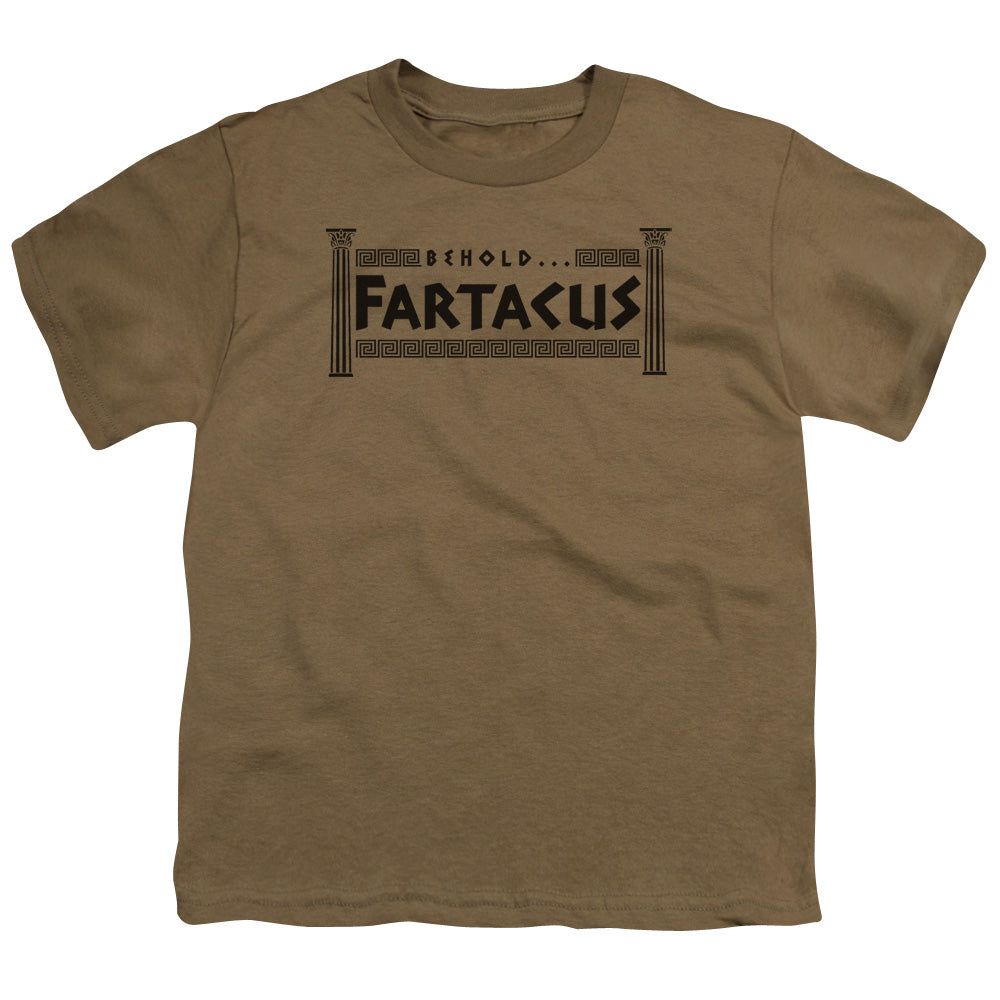 Fartacus - Short Sleeve Youth 18 - 1 - Sand T-shirt