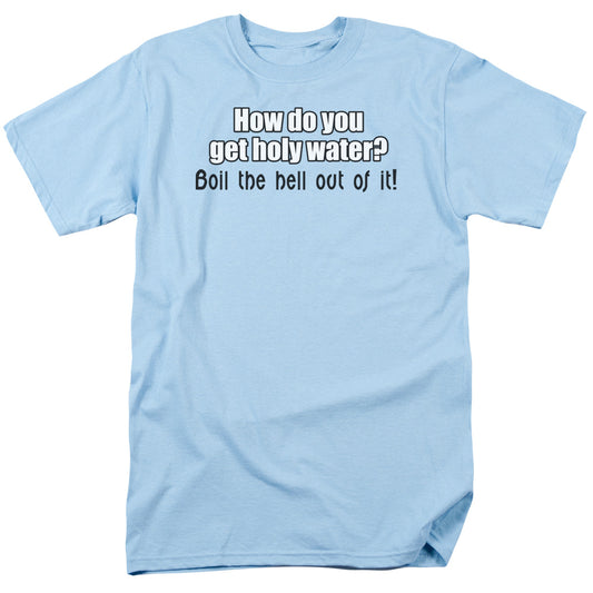 Holy Water - Short Sleeve Adult 18 - 1 - Light Blue T-shirt