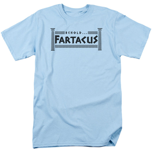 Fartacus - Short Sleeve Adult 18 - 1 - Light Blue T-shirt