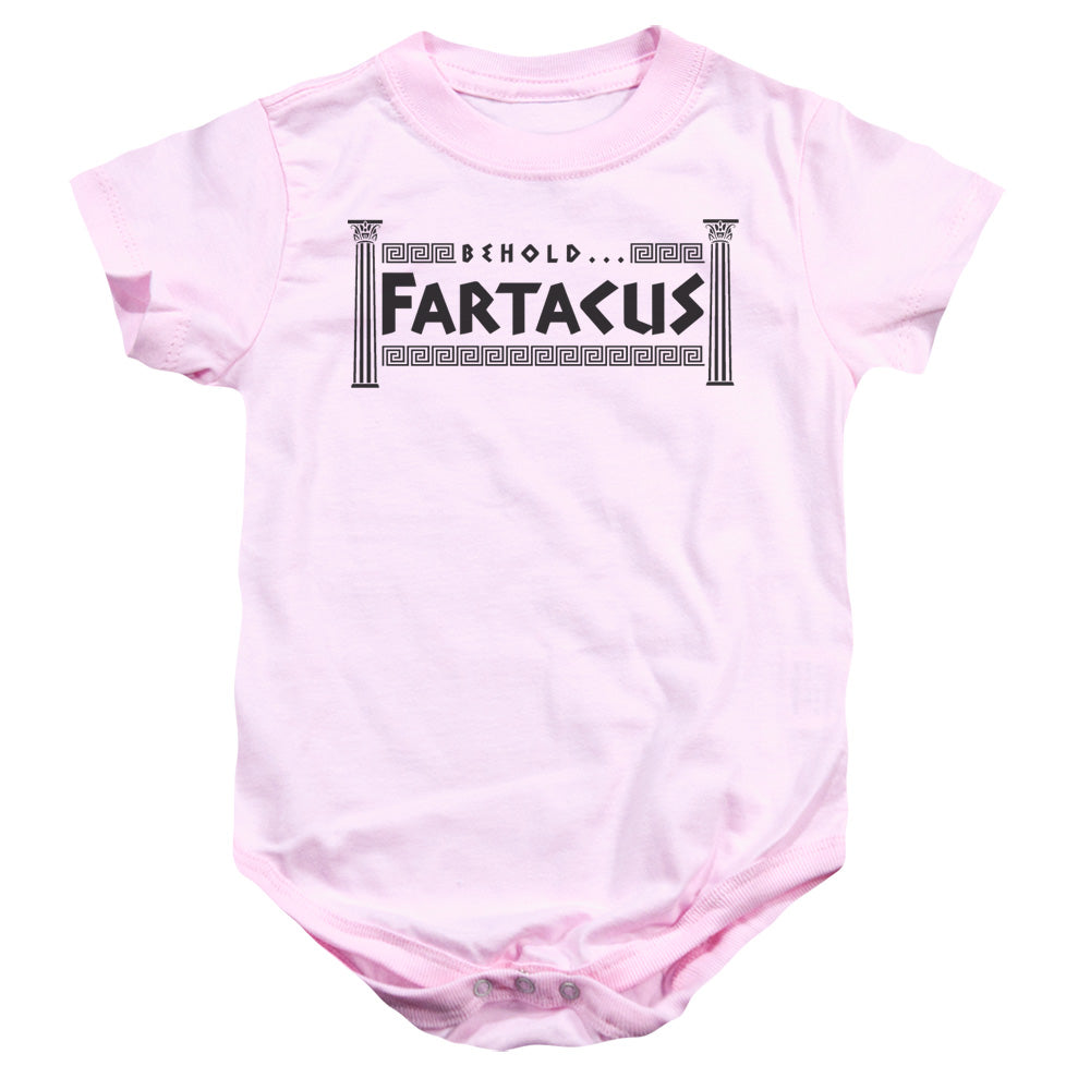 Fartacus - Infant Snapsuit - Pink