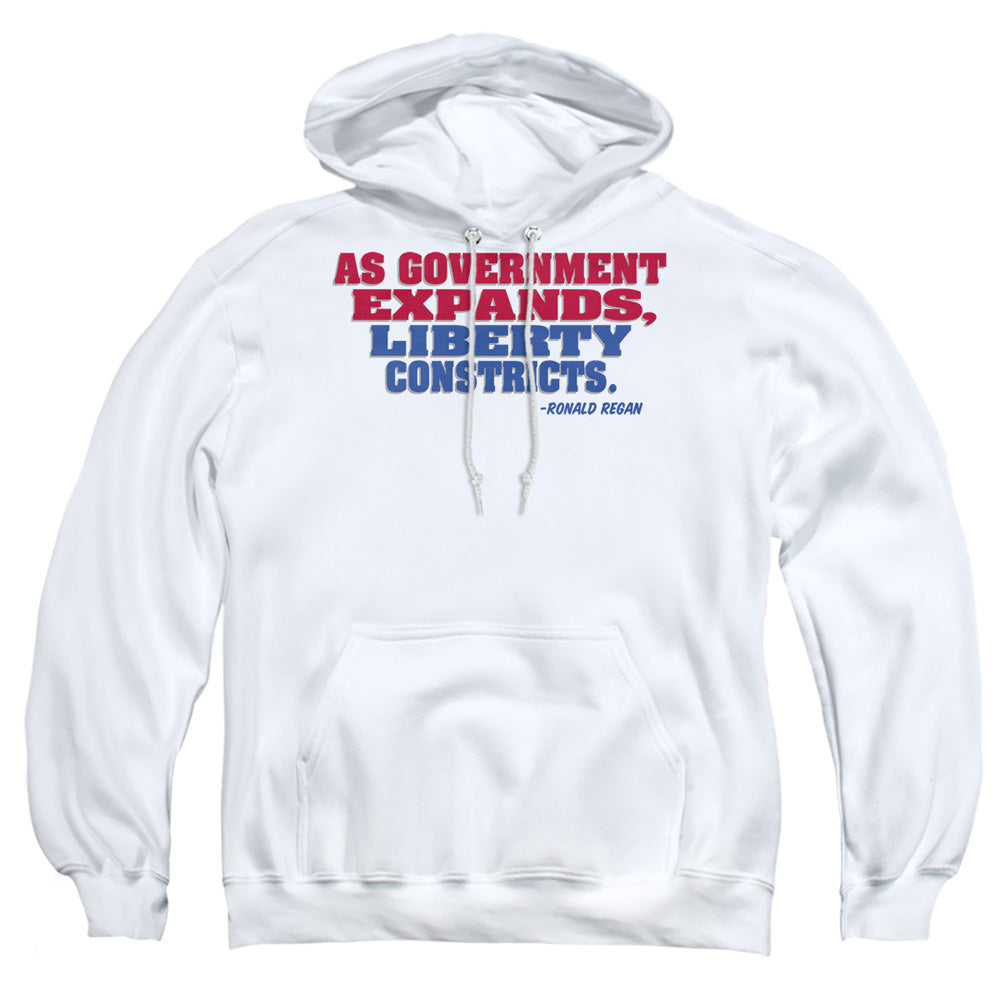 Liberty Constricts - Adult Pull-over Hoodie - White