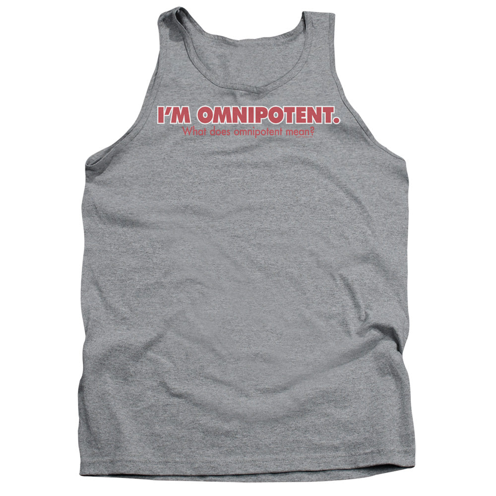 Omnipotent - Adult Tank - Athletic Heather