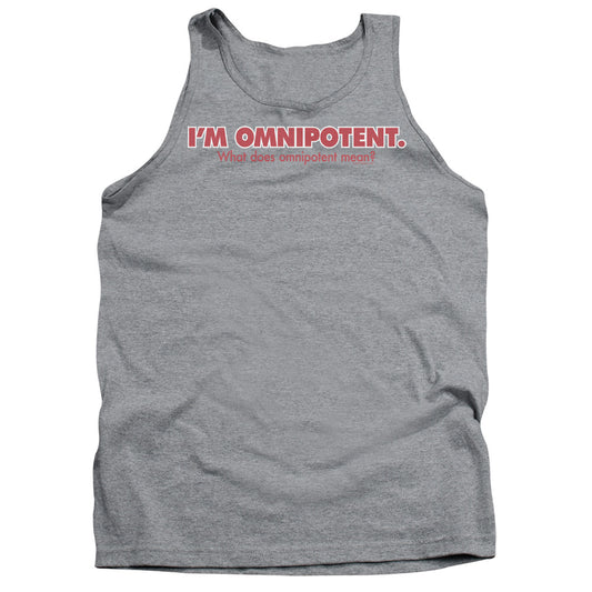 Omnipotent - Adult Tank - Athletic Heather
