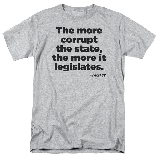 More It Legislates - Short Sleeve Adult 18 - 1 - Athletic Heather T-shirt
