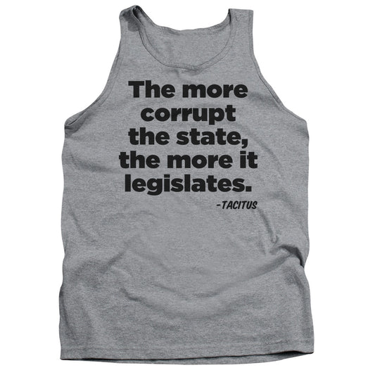 More It Legislates - Adult Tank - Athletic Heather