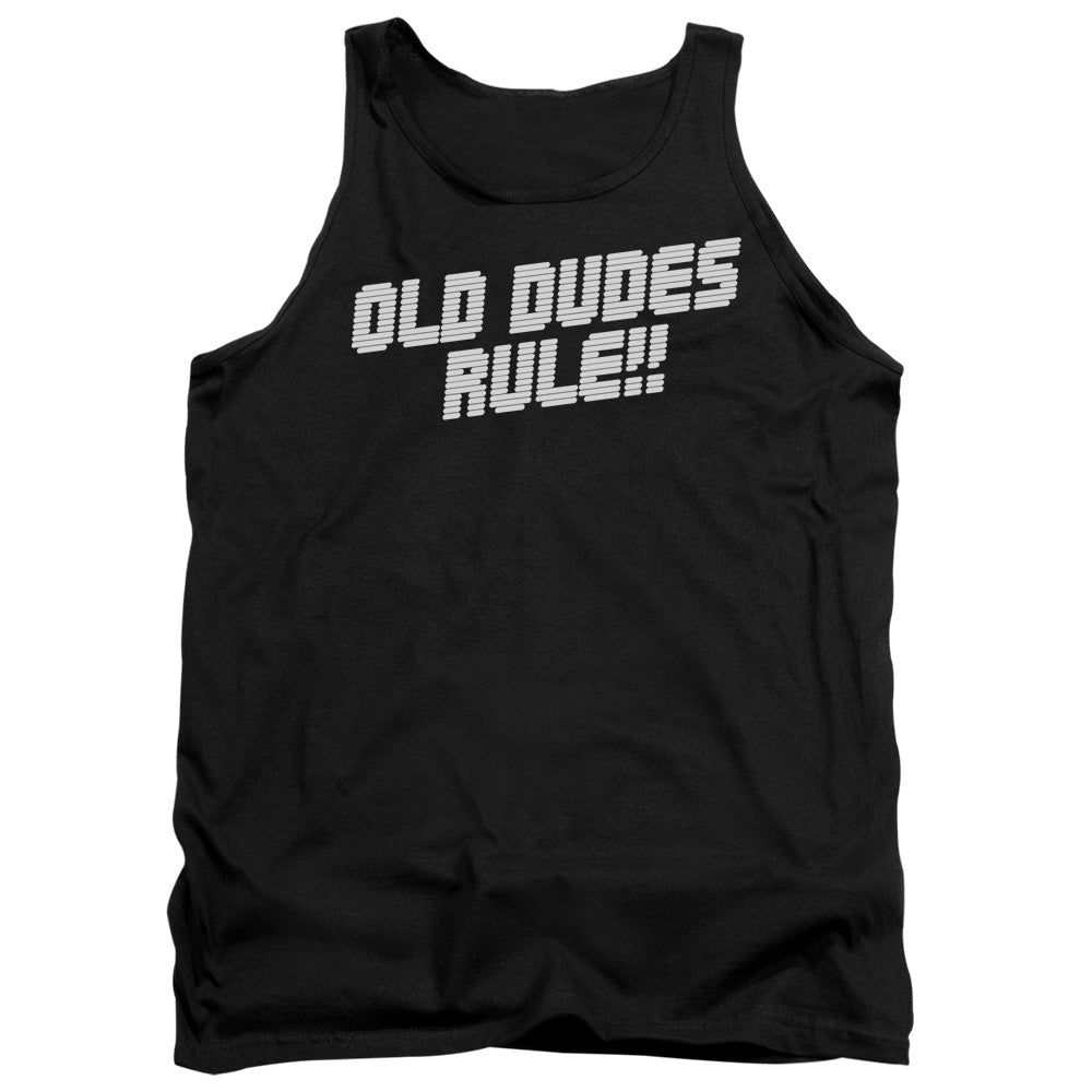 Old Dudes Rule - Adult Tank - Black