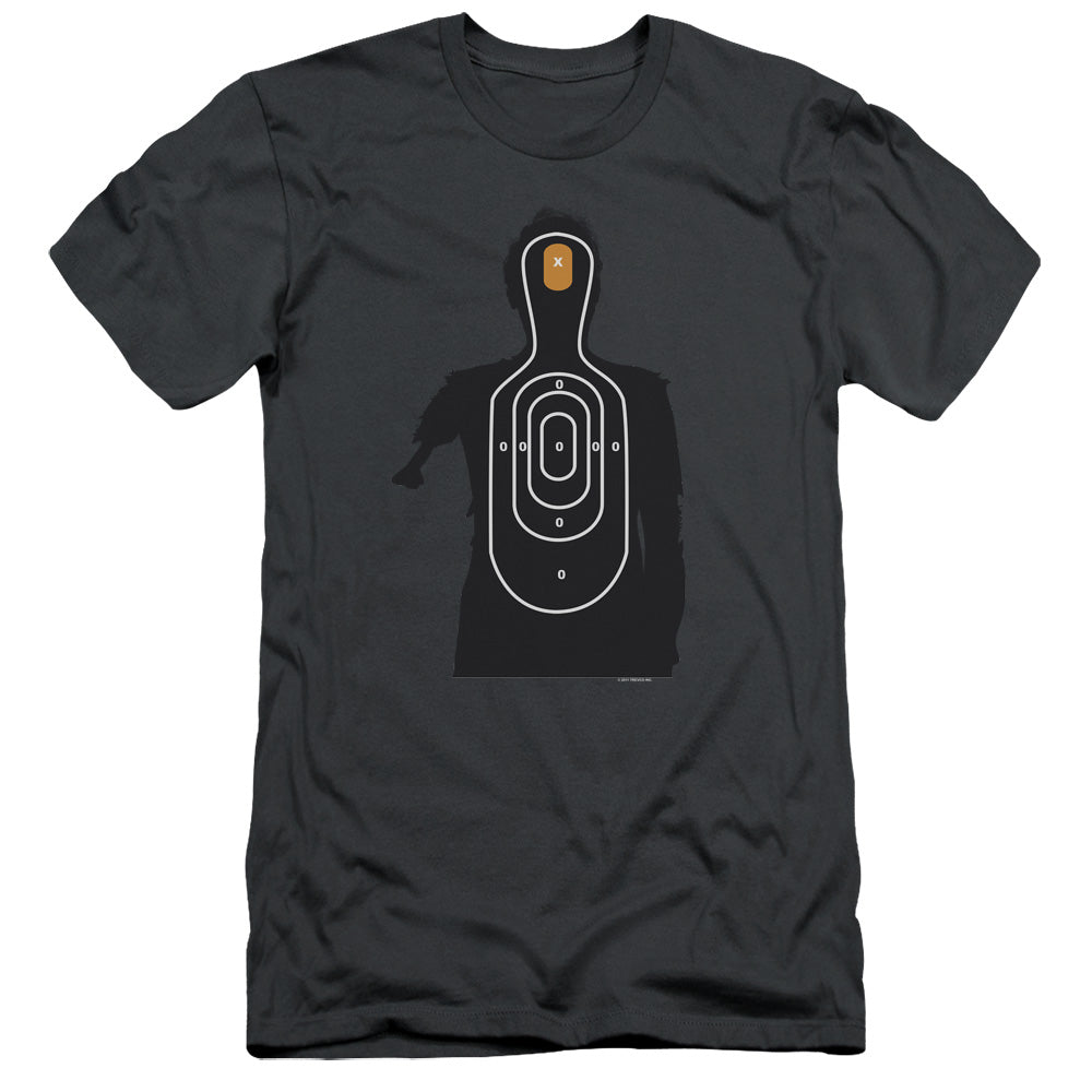 Zombie Target - Short Sleeve Adult 30 - 1 - Charcoal T-shirt
