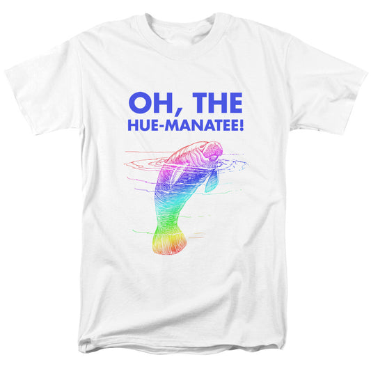 Huemanatee - Short Sleeve Adult 18 - 1 - White T-shirt