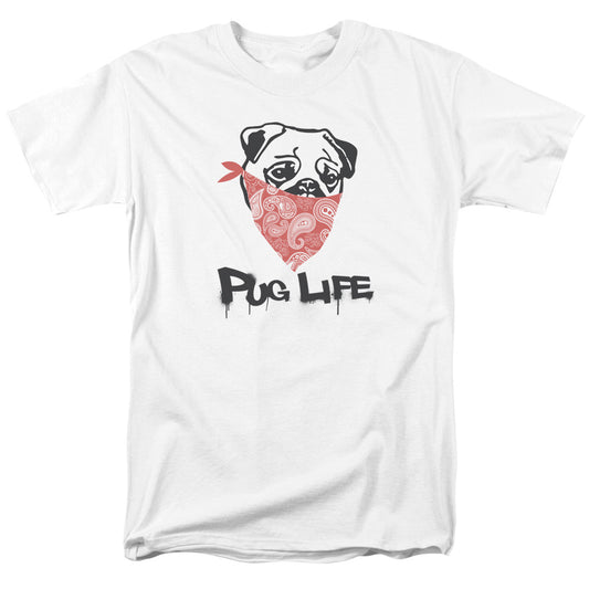 Pug Life - Short Sleeve Adult 18 - 1 - White T-shirt