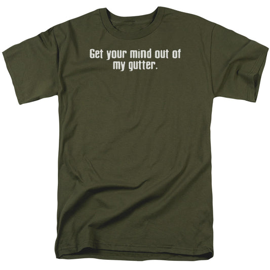My Gutter - Short Sleeve Adult 18 - 1 - Military Green T-shirt